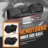 HCmotorku Motorcycle Side Large Capacity Side Box Luggage Small Item for Harley Electra Road Road Street Black Bag, Bag, Liner, Storage, Touring,