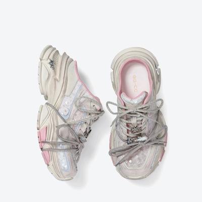 Deze nieuwe B's tenth-generation mesh veterschoen lage top catwalk retro papa schoenen zijn modieus en veelzijdig voor mannen en vrouwen