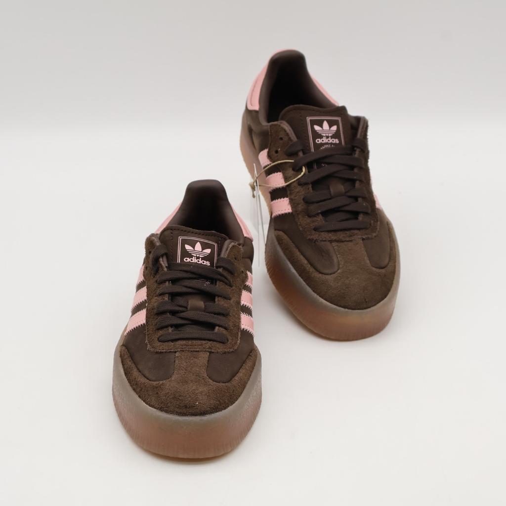 JI2744 Adidas Originals Sambae Dark Brown Wonder Mauve Gum M2 (Women's)