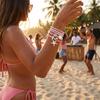 6Pcs/Set Starfish Shell Heishi Beads Bracelets for Women Boho Gravel Layered Elastic Bracelet Summer Beach Party Jewelry Gift