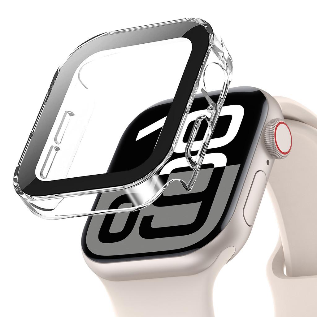 Waterproof Case Screen Protector glass+Cover for Apple Watch Ultra 49mm 46mm 45mm 44mm 42mm 41mm 40mm  iWatch 10 9 8 7 6 5 4