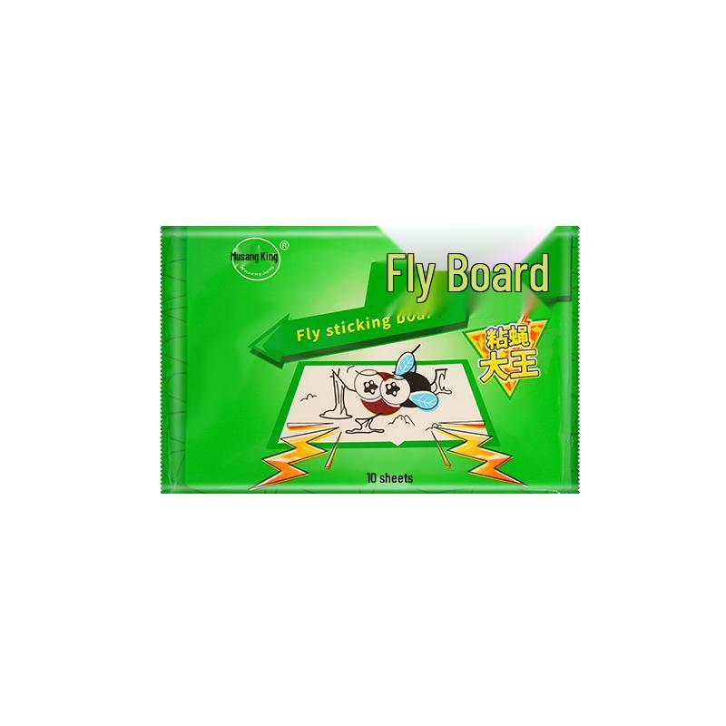 Musang King Fly Catcher Sticker: White Cardboard Mosquito Trap