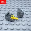 4pairs/lot MOC Bricks Body Part Hand Gorilla Fist Boxing Glove 11092 Weapon Building Blocks DIY Dolls Toys For Children Gifts