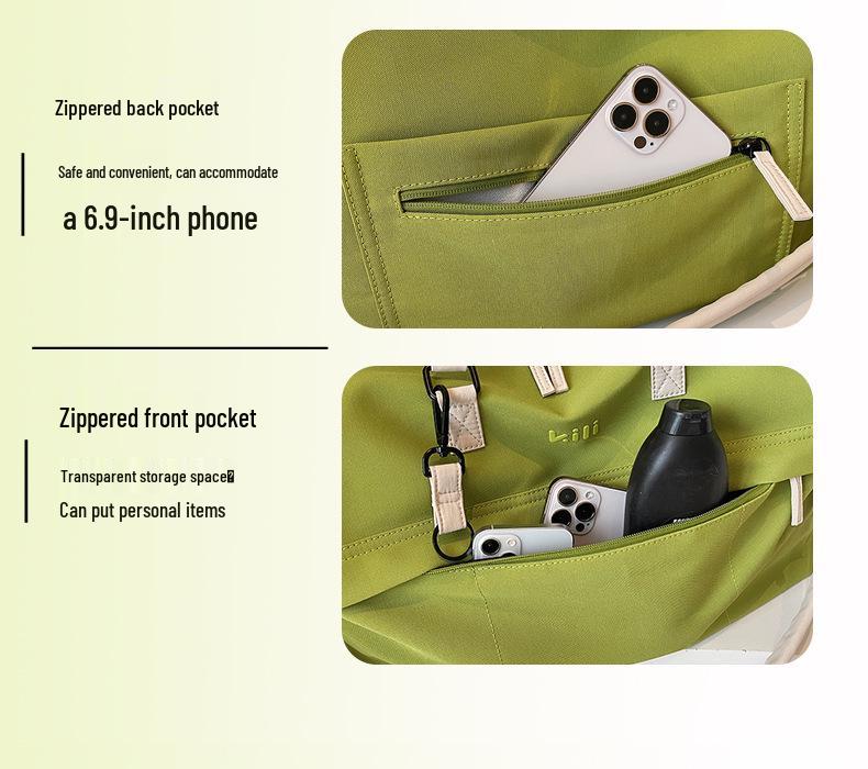 Unisex Lightweight Travel Storage & Sports Bag – Fashionable Crossbody for Short Trips