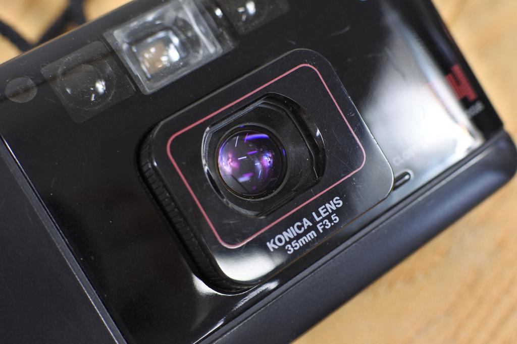 Konica A4 35mm Point & Shoot Film Camera Tested from Japan