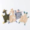 Baby Cotton Muslin Comforter With Plush Rabbit And Rabbit For Newborns