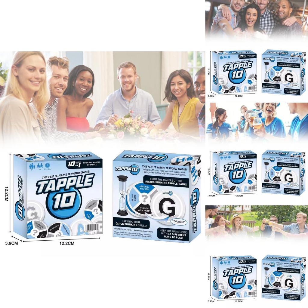 Tapple Englisch Kartenspiel Interaktiver Spaß Lernspiel Für Alle Altersgruppen