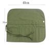 New High-Capacity Painting Brushes Storage Bag 22 Holes Multifunctional Watercolour Brushes Slots Canvas Roll Up Pen Bag