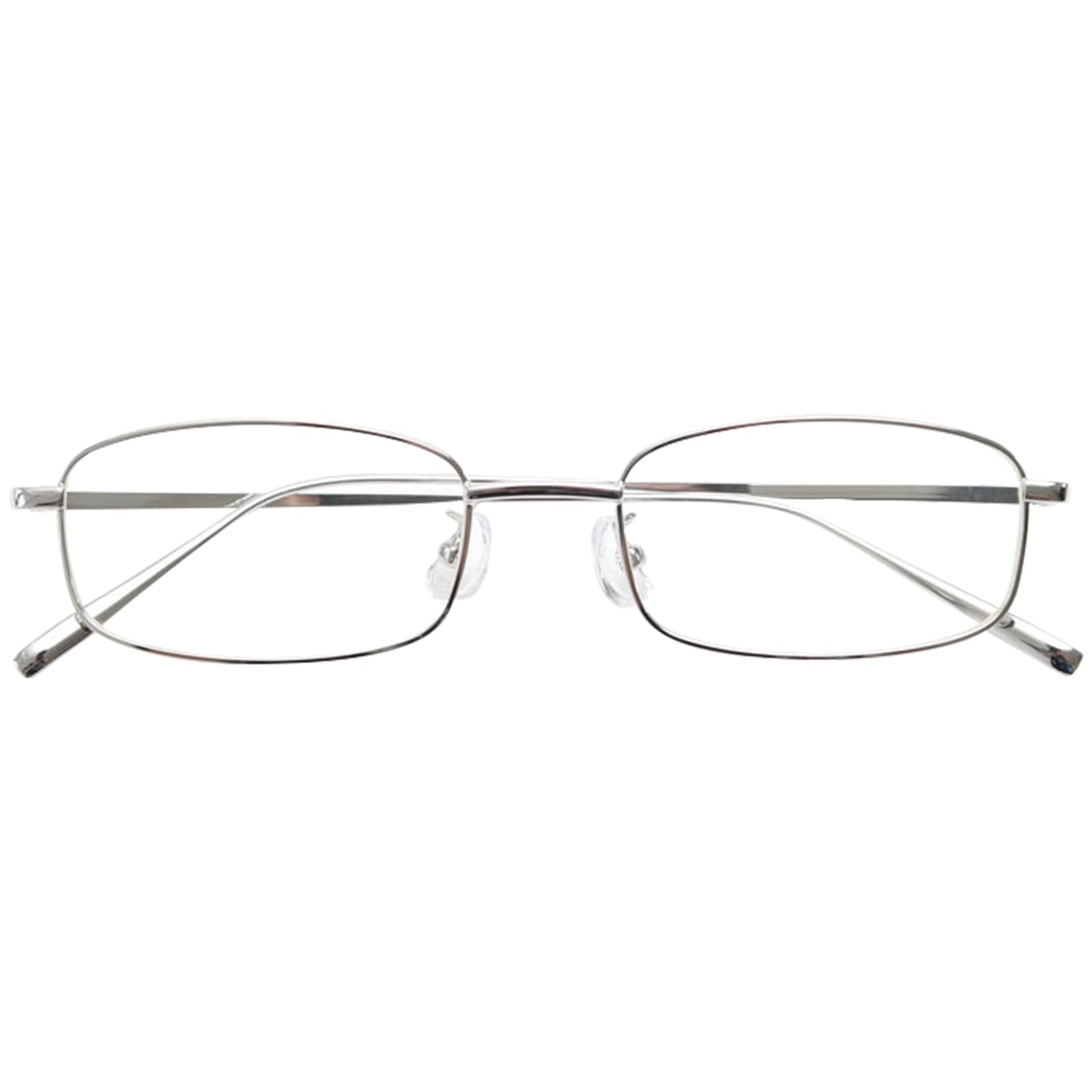 

Blue Light Cut Fashion UV Ultra Lightweight Blue Light Cut Silver [Dollger] Glasses, Glasses, Protection, 17g, Glasses, Non-Prescription,