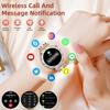 Voice Calling Smart Watch Fashion Diamond Lady Wristwatch AMOLED Always On Display Health Monitor Women Fitness Smartwatch
