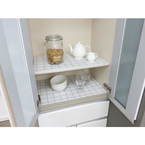 Towa Sangyo Cupboard Sheet, White, Approx. 45 X 360cm, Kitchen Board Cover, Insect Repellent, Deodorizing, Antibacterial, and Anti-Mold, 45