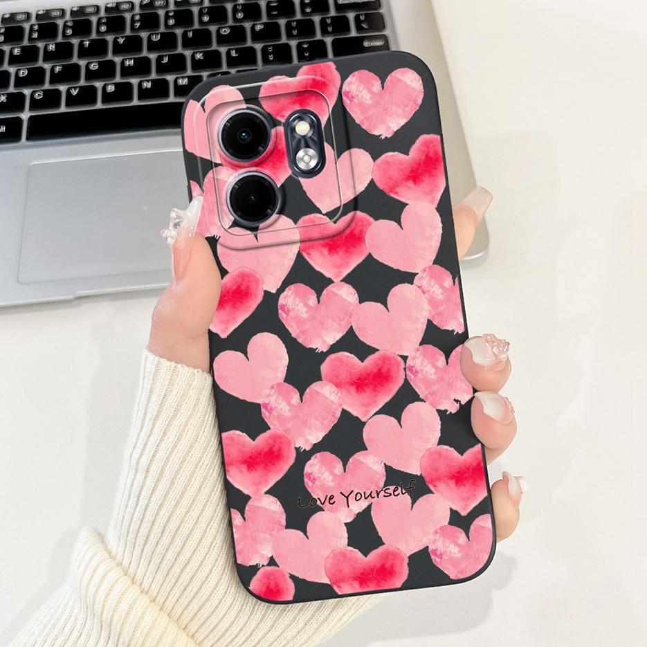 For Infinix Hot 50i 4G Case X6531 X6531B Cute Rabbit Cartoon Cover Soft Silicone Case For Infinix Smart 9 HD Smart9 X6532 Fundas