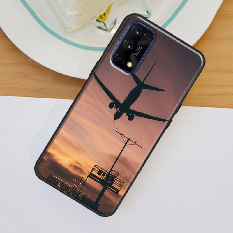 airplane Travel  Flying For OnePlus 11 10 Pro 10T Nord 3 2T CE 2 Lite Realme C55 C35 C33 C31 C30 C21Y GT Neo 5 Case