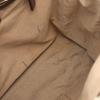 Used FENDI Zucchino Tote Bag 8BH162 canvas leather Beige Brown Used Women