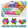 3D Puzzle Toys. Logical Thinking Training Fun Tabletop Games Multiple Shapes Colors Advanced Level Gifts for Boys and Girls