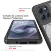 for Moto G86 5G Shockproof Clear Case Built in Screen Protector Full Body Rugged Defender Cover for Motorola G86, G56 5G Cases