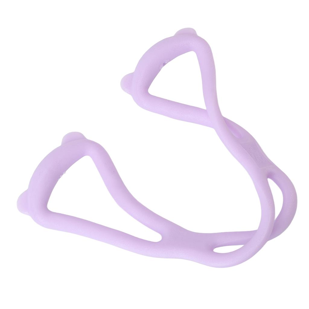 3pcs Figure 8 Resistance Exercise Band Open Shoulder Tension Fitness Stretch Arm Back Training Elastic Ropes Purple