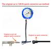 Motorcycle Car Fuel Pressure Gauge Car Gasoline Pressure Gauge Meter Tester Tool 964E