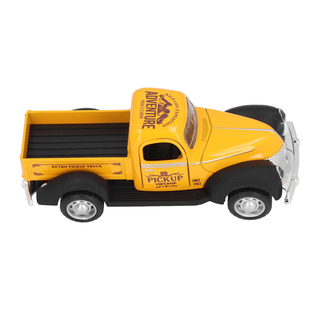 1:32 Scale Alloy Truck Model Toy Diecast Pull Back Ornament Vintage Car Replica Truck Toy for