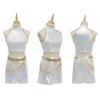 Kpop Demon Hunters Rumi Mira Zoey Cosplay Costume With Elastane For Anime Fans