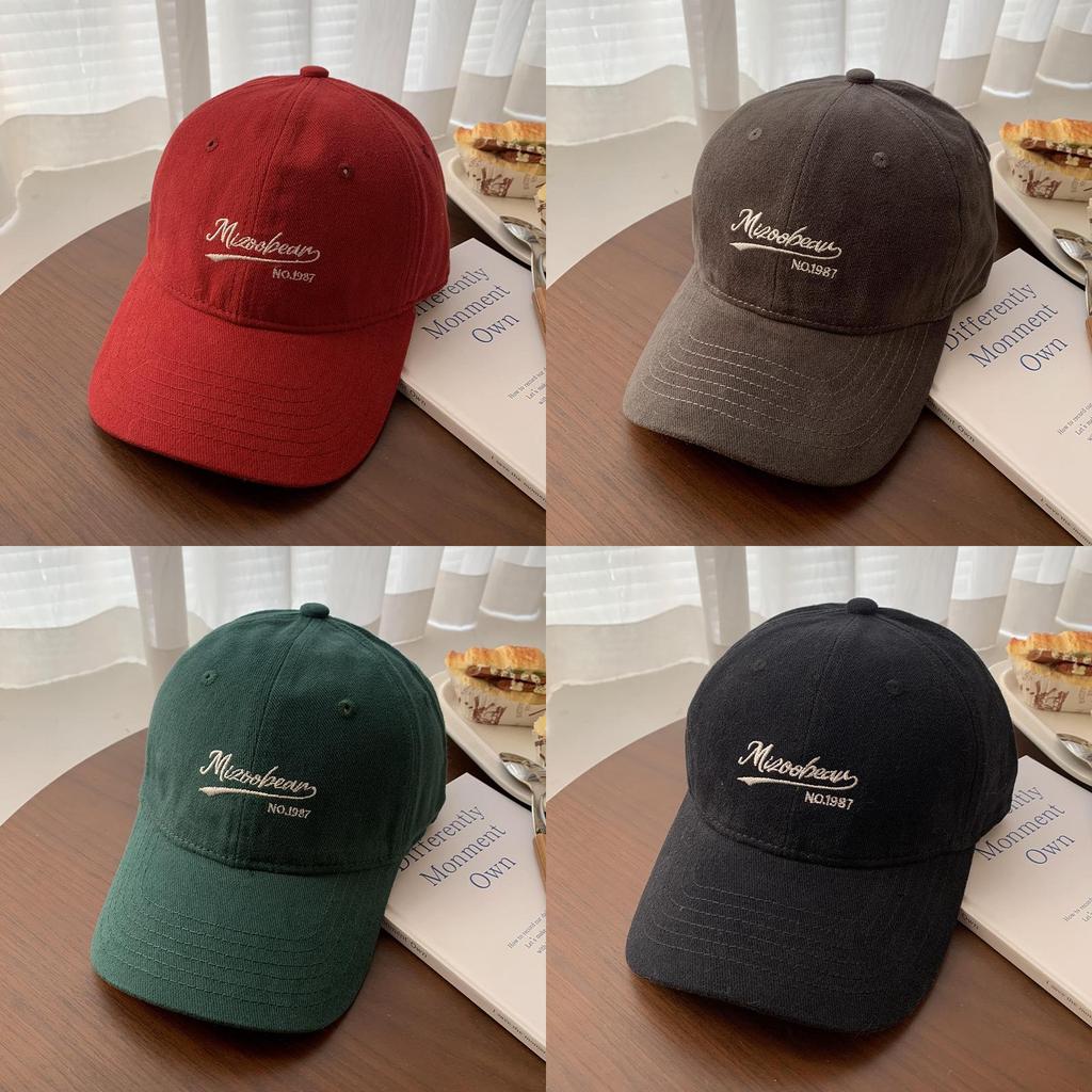 Baseball Cap Women Casual Embroidered Cotton Sun Hat For Spring And Autumn Seasons