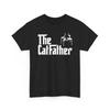 The CatFather Shirt Funny Cat Dad Movie Parody Feline Humorous Lover Graphic Tee
