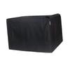Pet Kennel Cover Black Breathable Warm Removable Lightweight Dog Crate 94cmx60cmx64cm