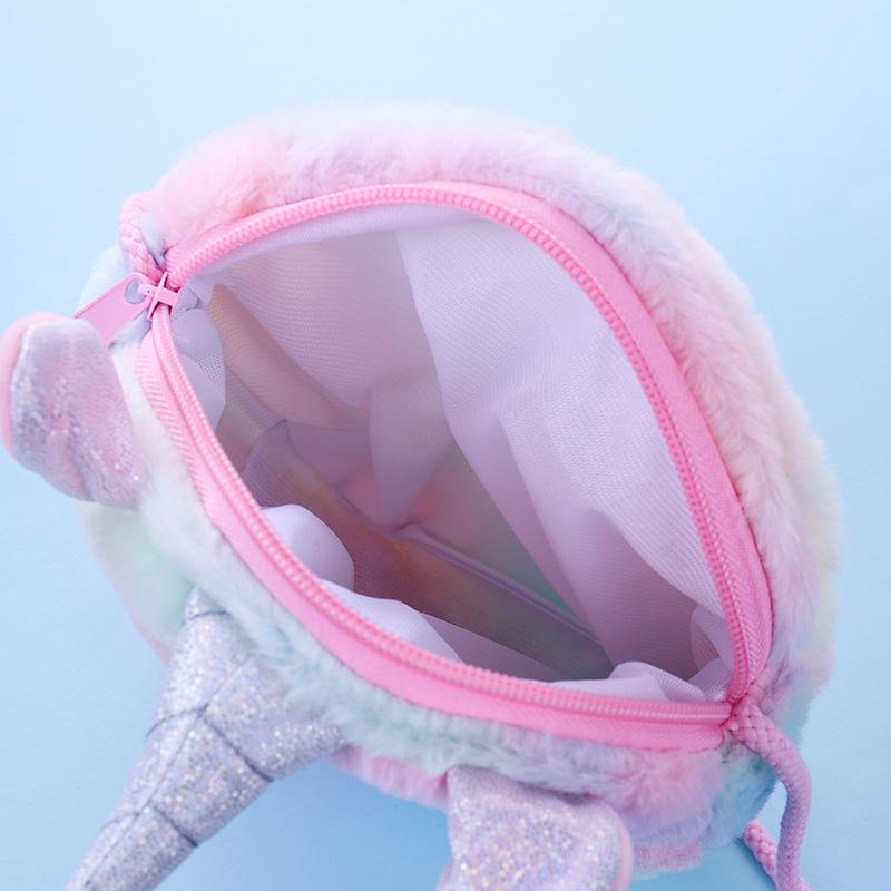 2020 Kids' Unicorn Crossbody Bag - Cute Cartoon with Colorful Hair