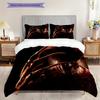 Clown Horror Tale Bedding 1 Duvet Cover 2 Pillowcase Without Core Bedding Set Christmas Birthday Gift Soft And Comfortable