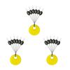 Luminous Silicone Space Beans: Large Olive Fishing Stoppers for Sea Fishing and Long Cast Anchors.