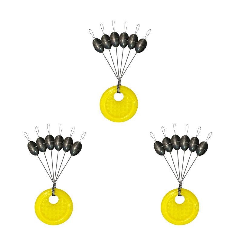 Luminous Silicone Space Beans: Large Olive Fishing Stoppers for Sea Fishing and Long Cast Anchors.