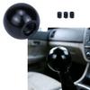 Round Ball Shifter Knob Universal for Various Cars Aluminum Ball Gear Shifter Knob Ergonomic Shape Comfort Grip