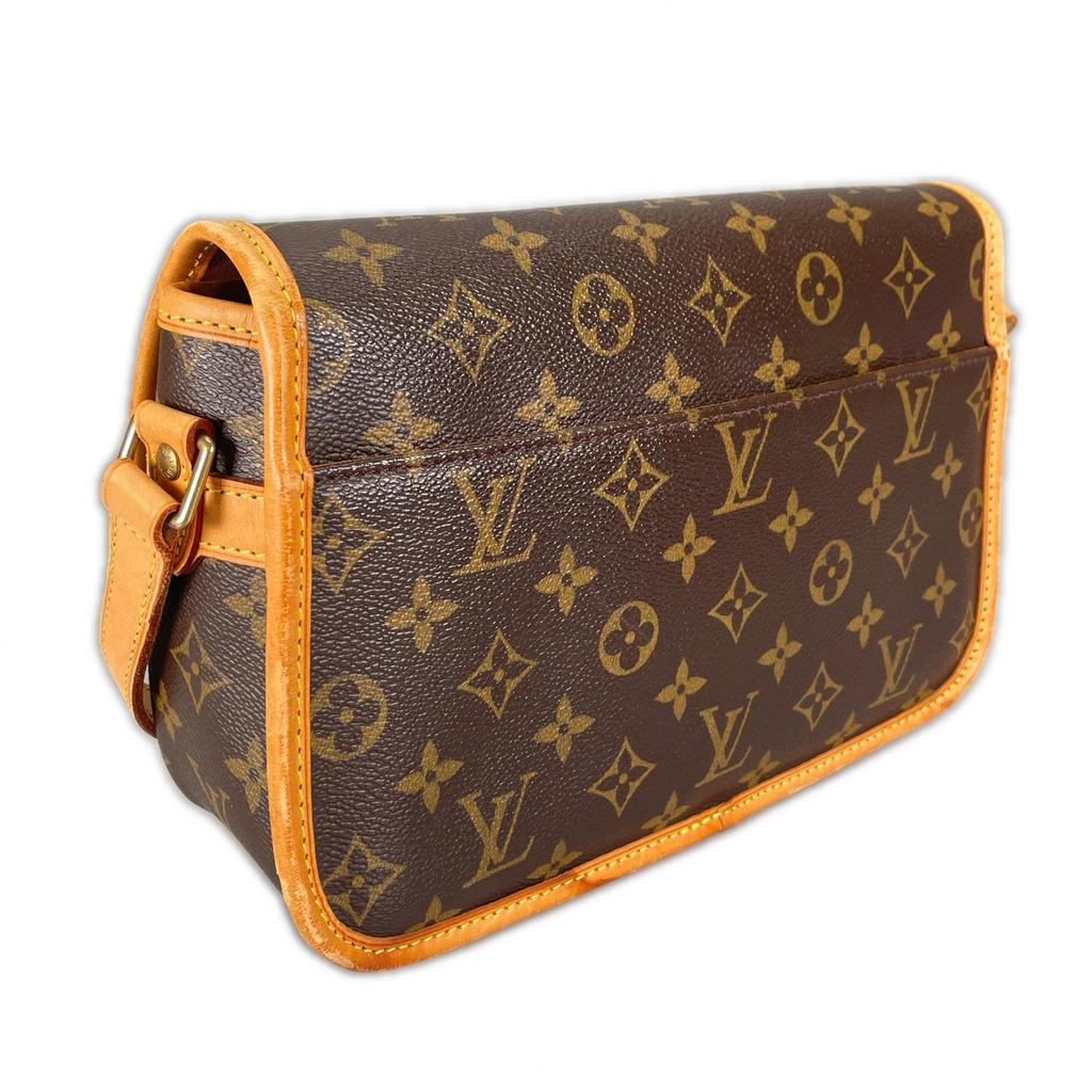 Louis Vuitton Sologne M42250 Shoulder Bag Brown Women Used