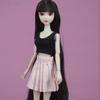 1 bucată 1/6 BJD îmbrăcăminte specifică pentru păpuși fuste scurte roșii și roz pentru păpuși de 23-30 cm