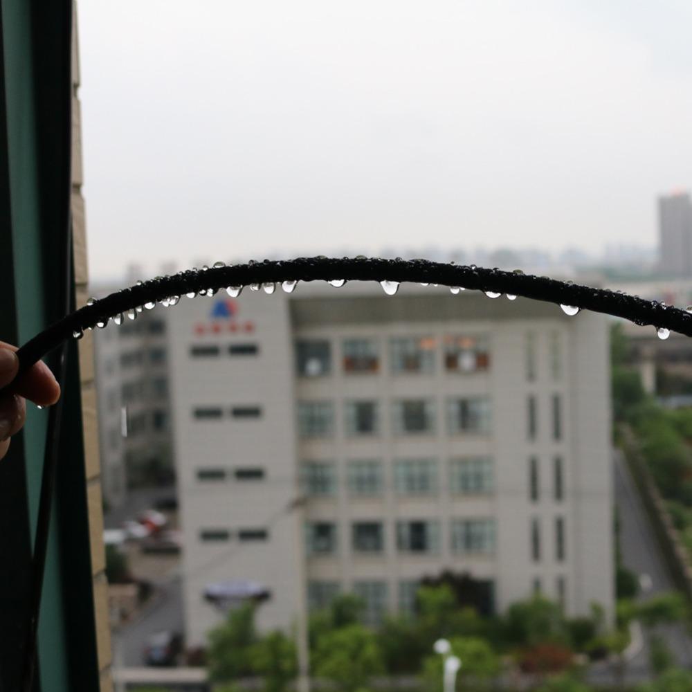 10M Soaker Hose Waterig Kit 4/9mm Porous Permeable Water Pipe Garden Agriculture Farm Orchard Drip Irrigation Leaking Tubing