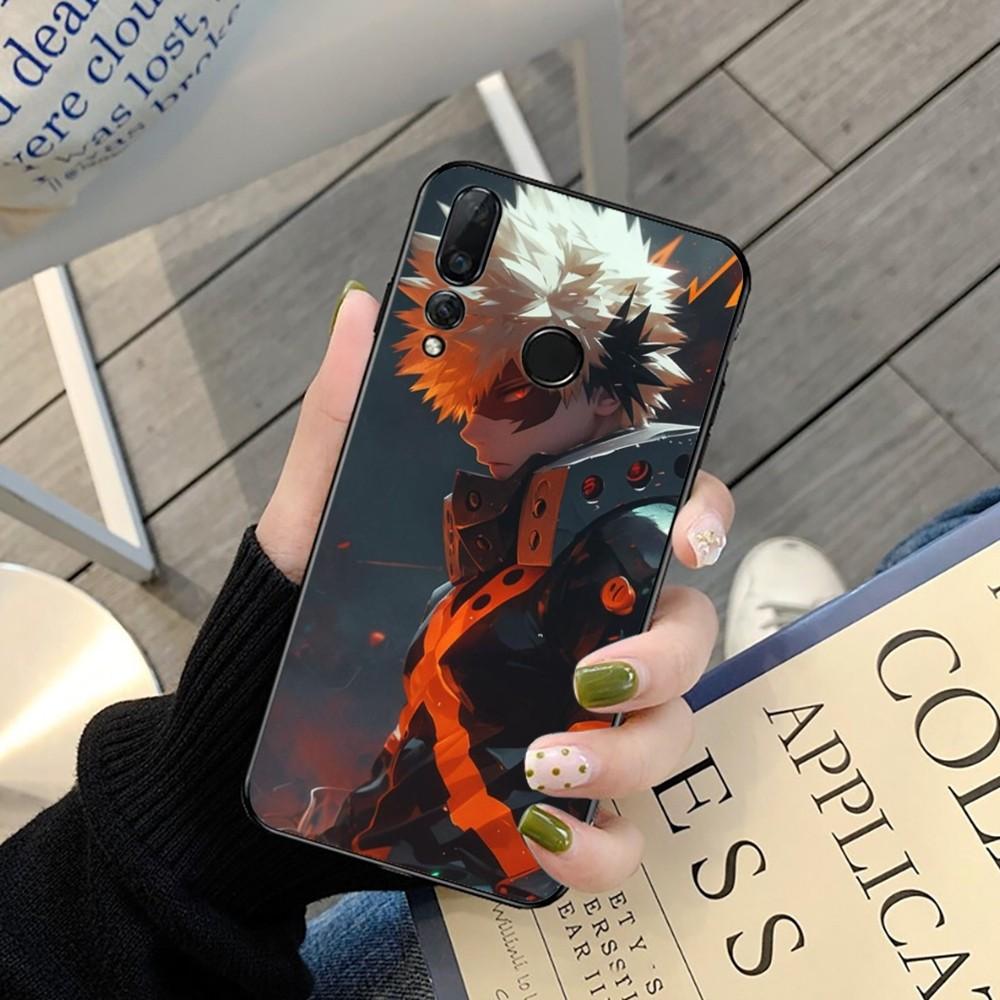 Cartoon B-Bakugo K-Katsuki Phone Case For Huawei Y9 6 7 5 Prime Enjoy 7s 7 8 Plus 7a 9e 9plus 8E Lite Psmart Shell