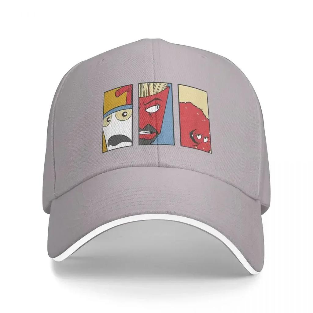 New Aqua Teen Hunger Force Cap Fashion Casual Baseball Caps Adjustable Hat Hip Hop Summer Unisex Baseball Hats