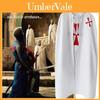 Tunica Mantie Pelerină Medievală pentru Bărbați cu Model Elegant de Cruce Pentru Evenimente Cosplay și Halloween