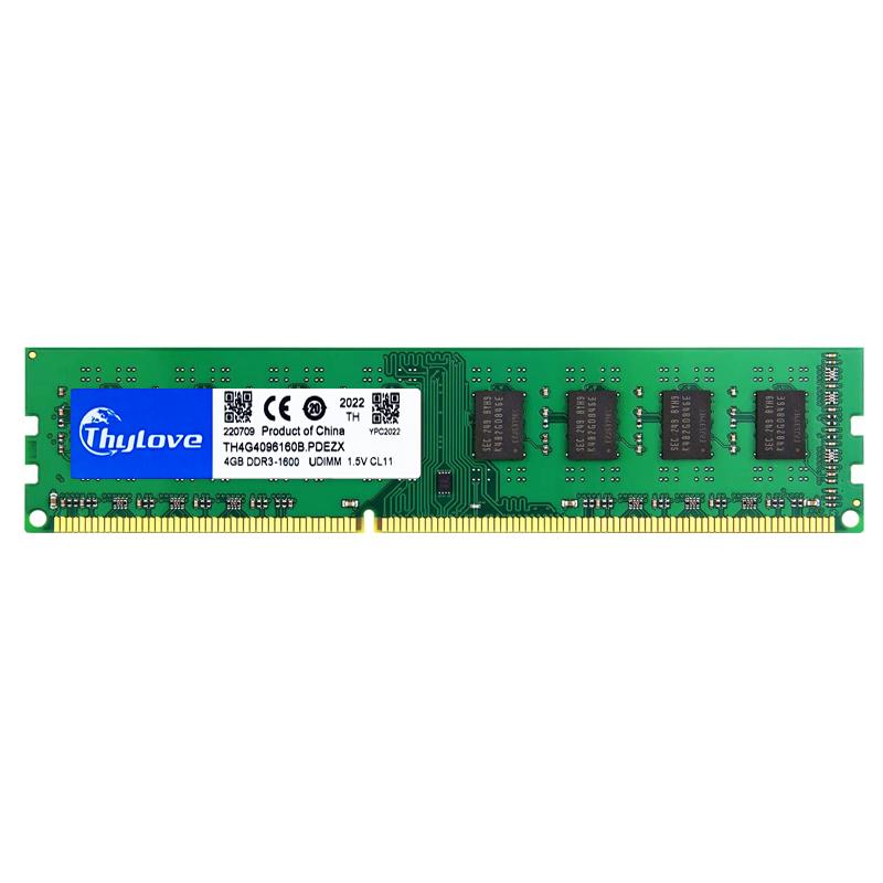 

Память Thylove DDR3 4 ГБ 1600 МГц PC3-12800 для настольного компьютера