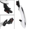 4X White Outer Exterior Comfort Access Door Handleset for BMW 5 6 7 Series