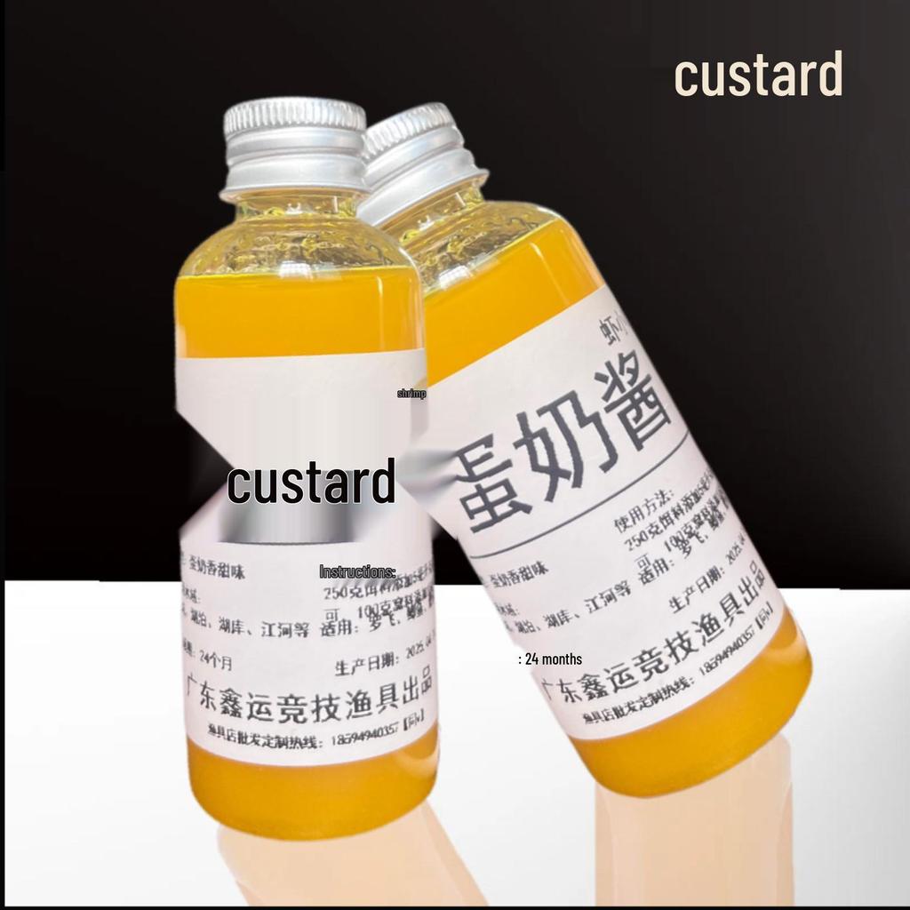 New Tilapia Custard Additive: Special Bait and Attractant for Wild Fishing and Black Pit Techniques.