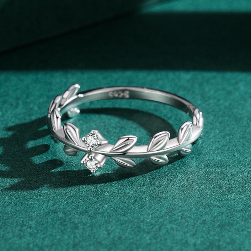 Tancise Klassischer Zirkon-Ring aus 925er-Sterlingsilber, Damenschmuck, Hochzeitsversprechen, Party-Geschenk