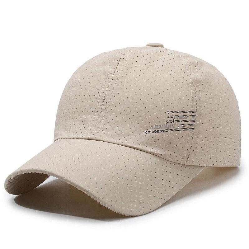 Unisex Sun Protection Quick-Dry Perforated Baseball Cap for Large Heads - Versatile Outdoor Sports Hat