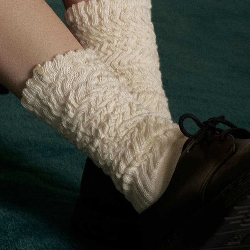 

Authenti AUTHENTI WARMER SOCKS IVORY