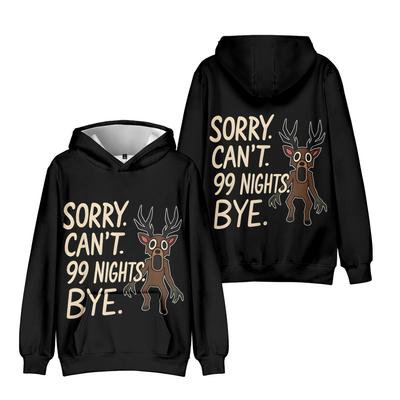 99 Naktys Miške Anime Gobtuvas Animacinis Gobtuvas Streetwear Gobtuvas Megztinis Vyrams Moterims Cosplay Sportas