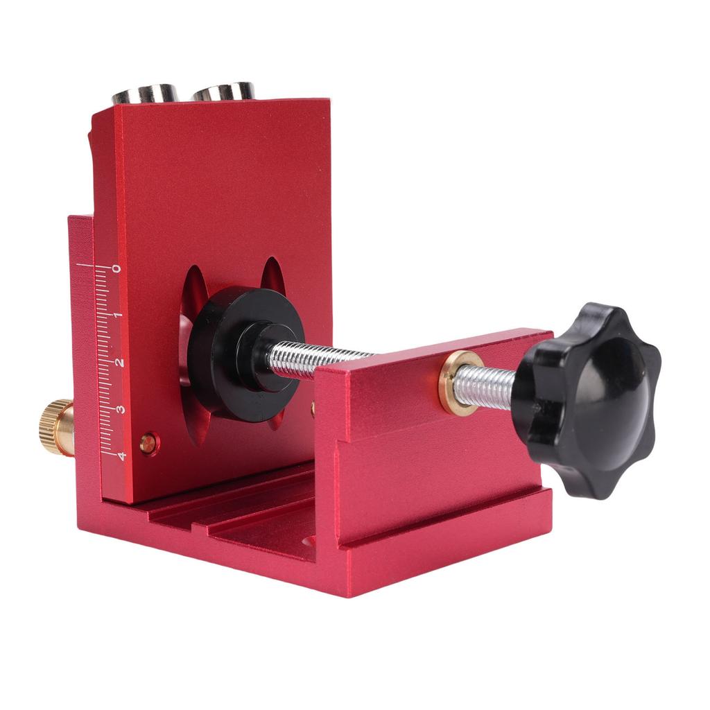 3 In 1 Portable Screw Jig Set Adjustable Precise Drilling Aluminum Alloy Woodwork Guides Joint