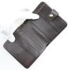 LOUIS VUITTON Compact zip Bi-Fold Wallet M61668 Brown Damier canvas Women Used