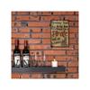 Vintage Metal Bar Sign Rum Poster Wall Decor