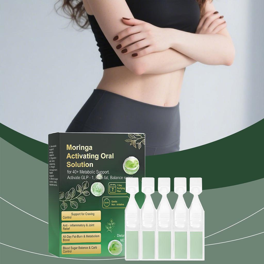 Body Shaping Balance Drops, geconcentreerd serum met moringa, bevorderende druppels, 5 ml