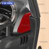 For Suzuki Jimny JB74 JB64      2024 2025 Real Soft Carbon Fiber Sticker Car Center Console Side Trim Panel